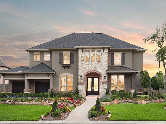 Representative Only Lucca Model Plan Elevation U