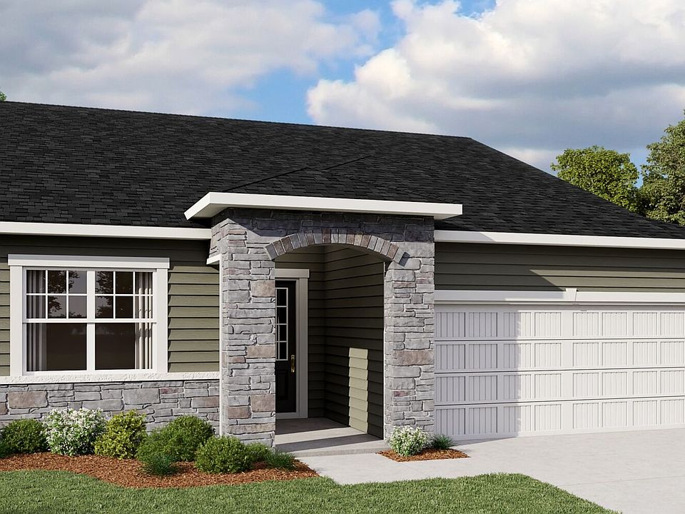 Cascades - French Country Elevation
