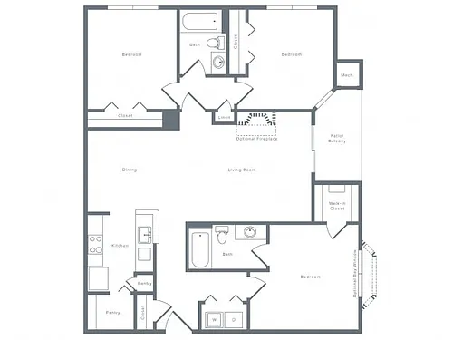 Floor plan C1