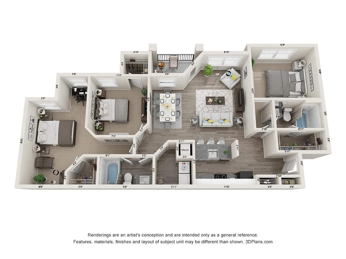 Floor plan Mangrove