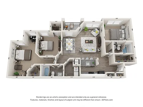 Floor plan Mangrove