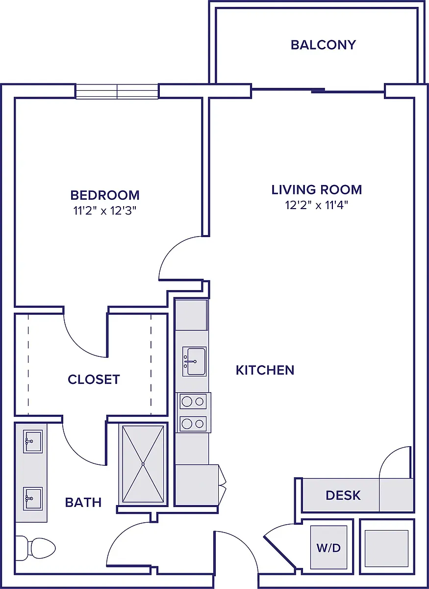 Floor plan A02 - South Tower