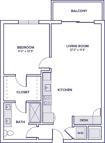 Floor plan A02 - South Tower