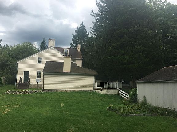 One acre backyard