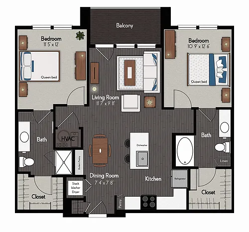 Floor plan Redford