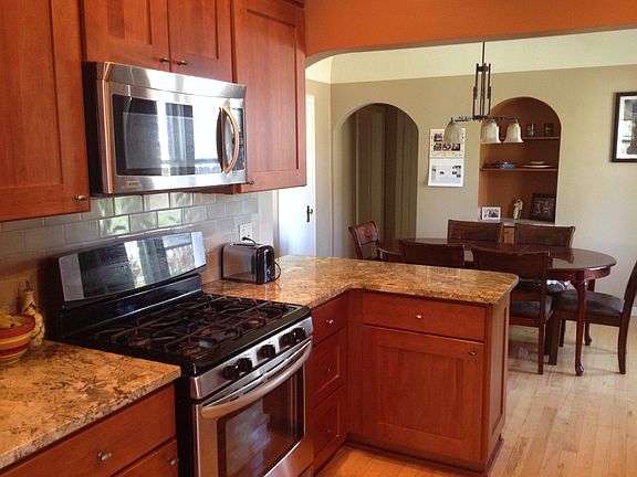 Kitchen looking to dining