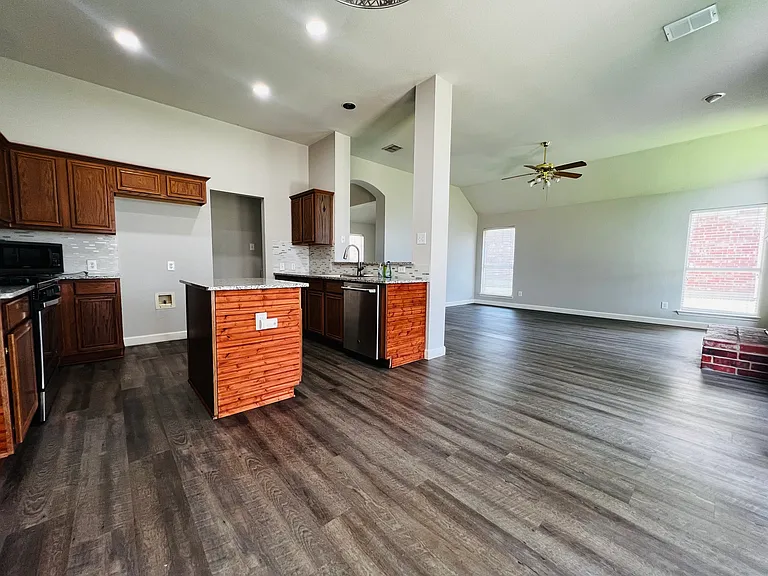 Family dining and living room