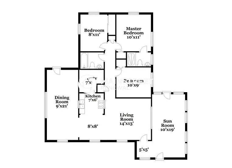 front view - 1042 Reams St