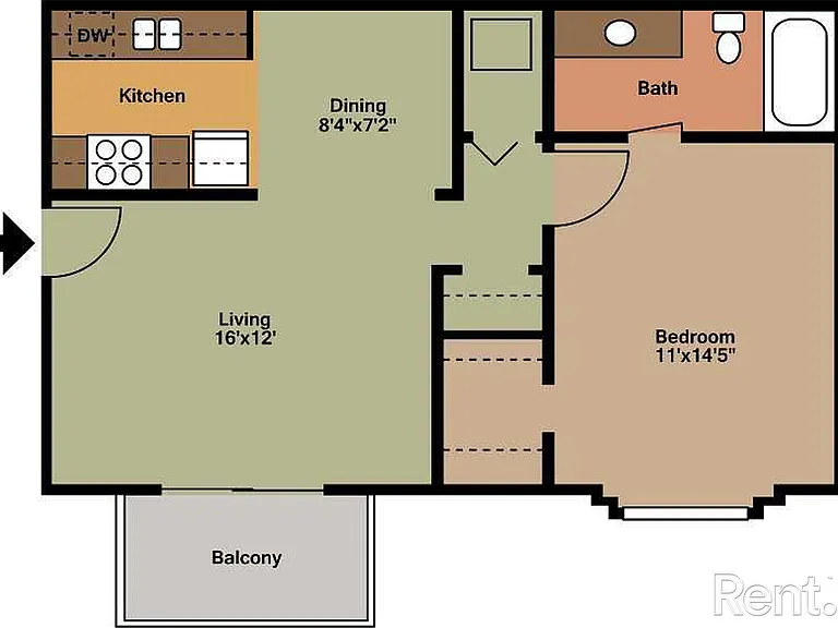 Twin Lakes Apartments of Carmel — Photo 10