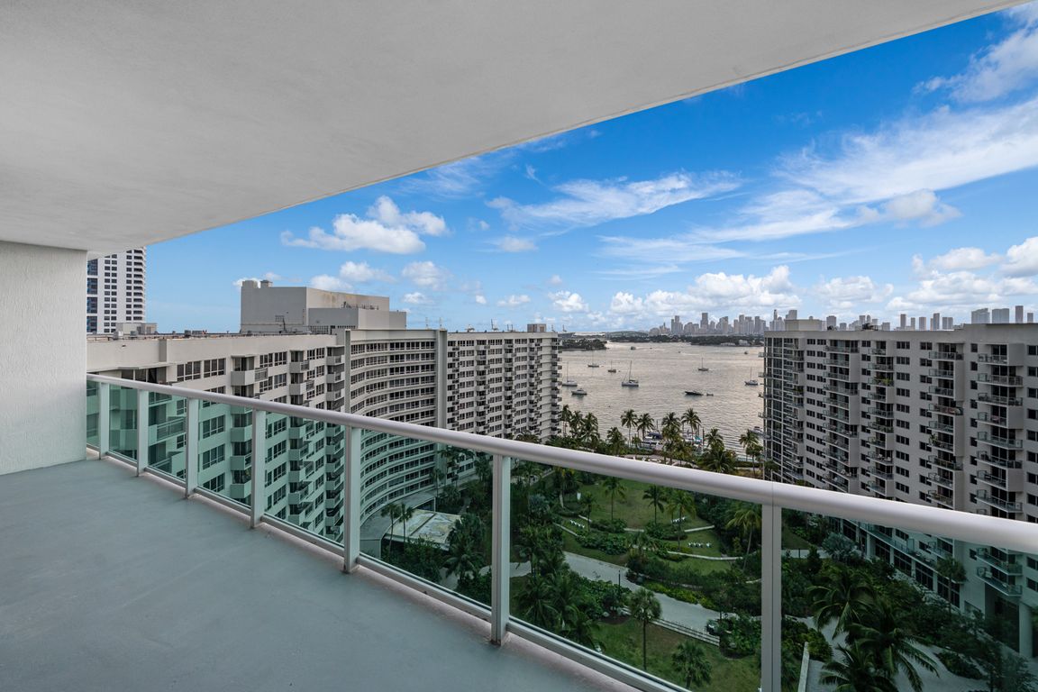 Enjoy breathtaking views from your balcony