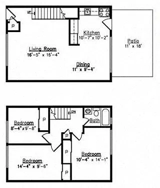 Floor plan The Elm