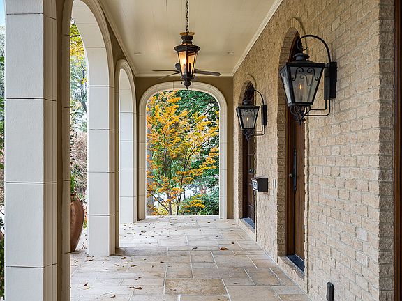 Covered front porch