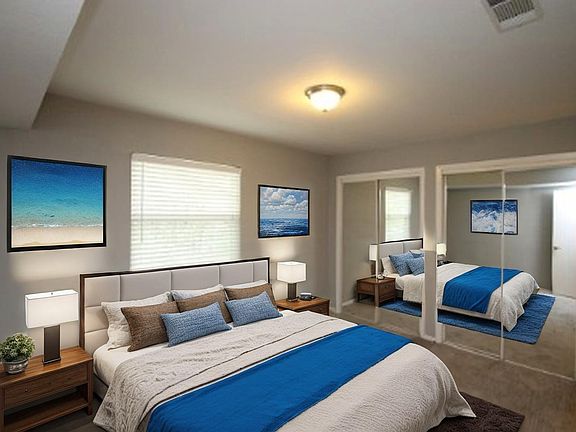 Virtually Staged - Master Bedroom
