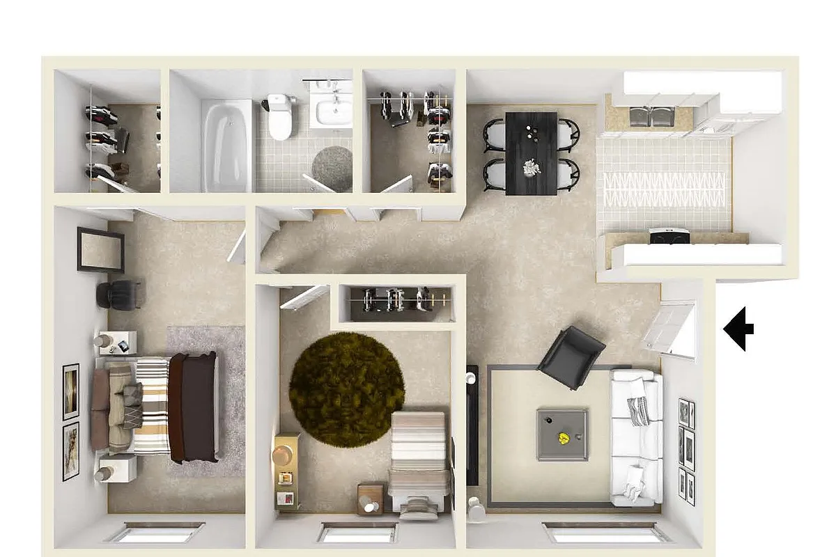 Floor plan The Cedar