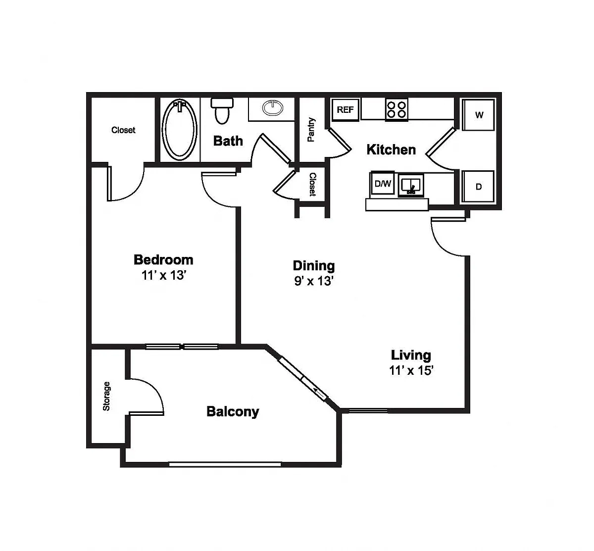 Floor plan A1