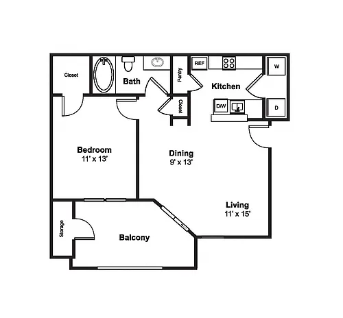 Floor plan A1