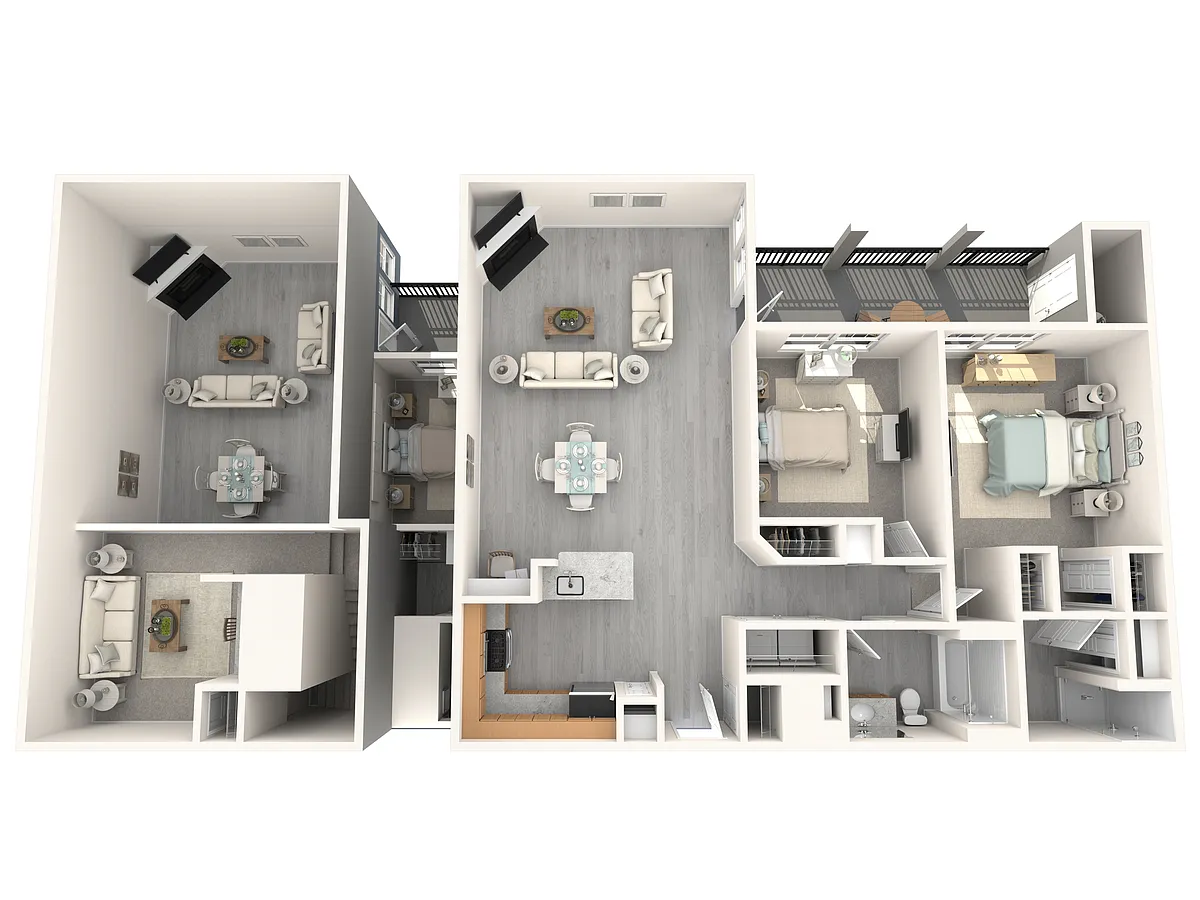 Floor plan Thunderbolt