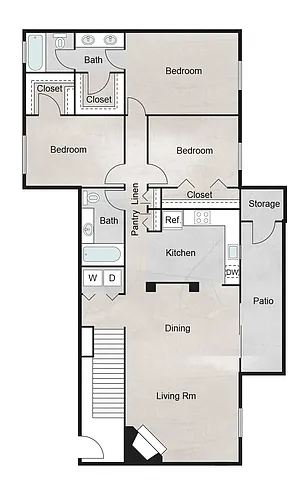 Floor plan Yorkshire (Plan Q)