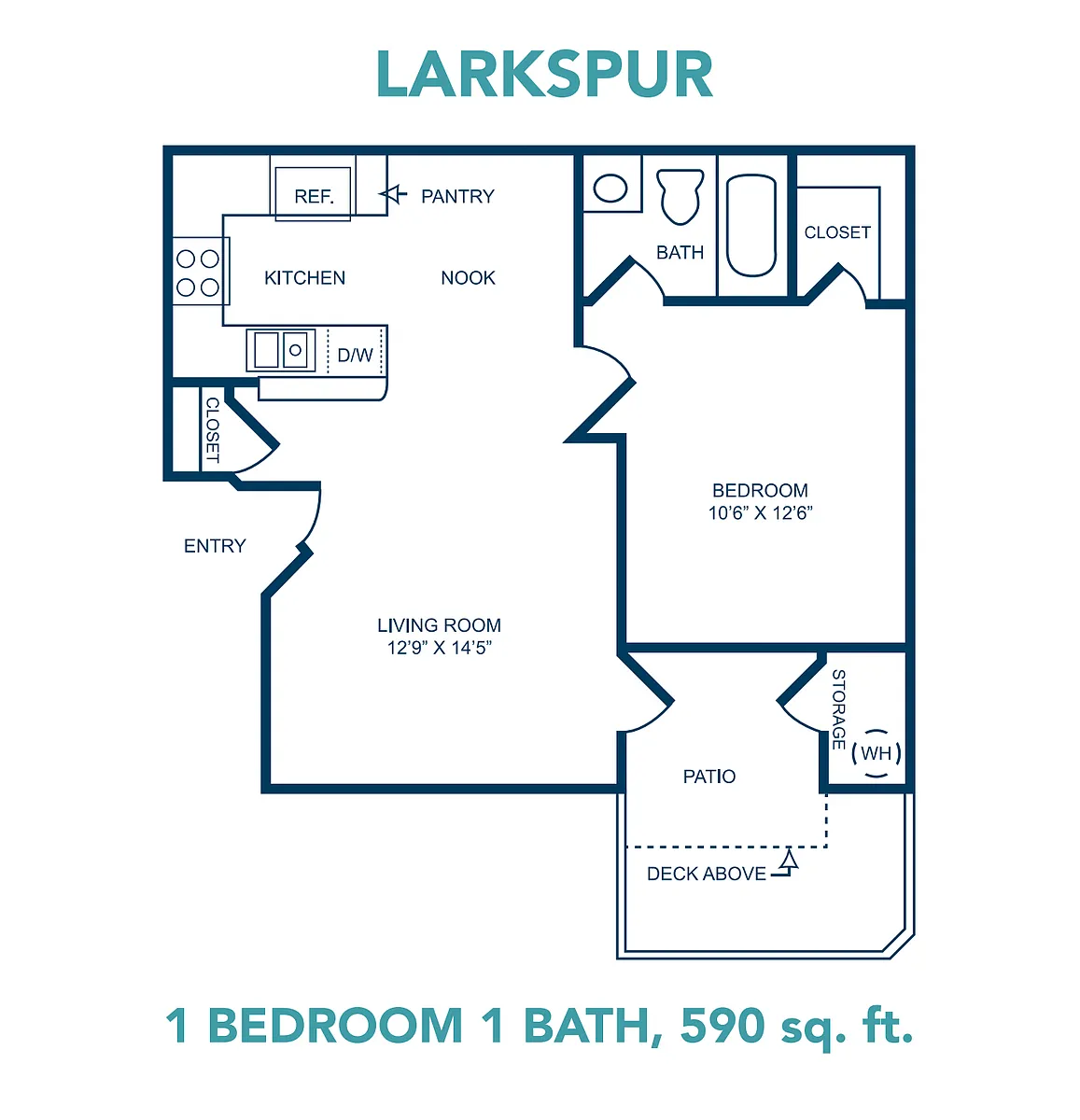 Floor plan Larkspur