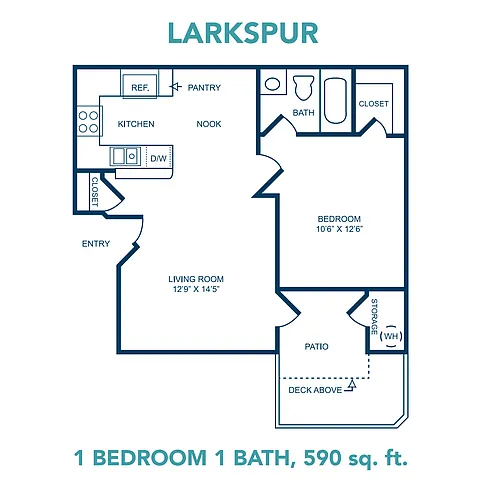 Floor plan Larkspur