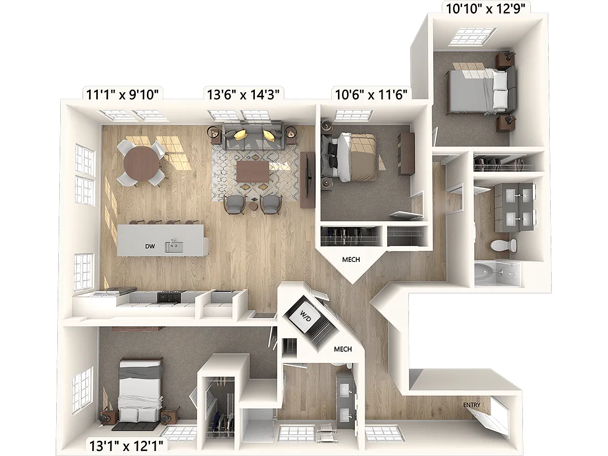 Floor plan C3
