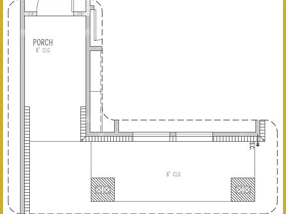 Charleston Floor Plan - Porch B