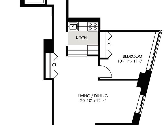 2nd image of 45 Wall St APT 2314