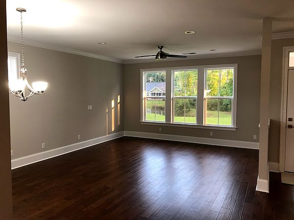 View of dining/living