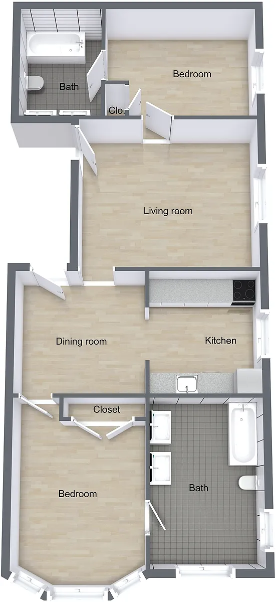 Floor plan Fitzgerald