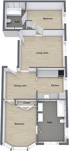Floor plan Fitzgerald