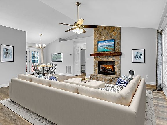 Virtually Staged Living Area