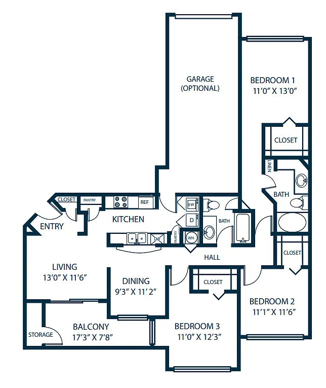 Floor plan C7