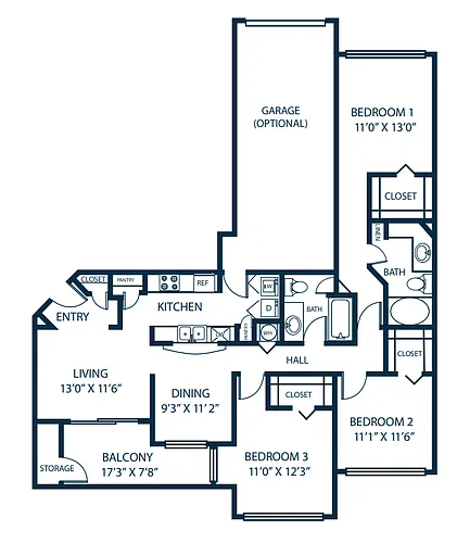 Floor plan C7