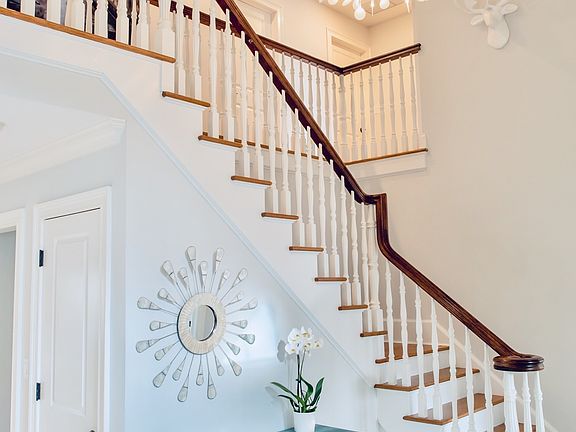 Open two-story entry 