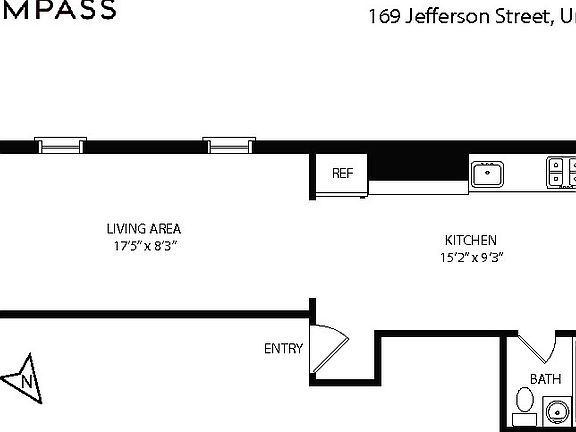 2nd image of 169 Jefferson St #2L