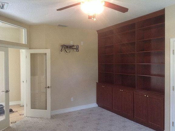 Office built-in bookshelves