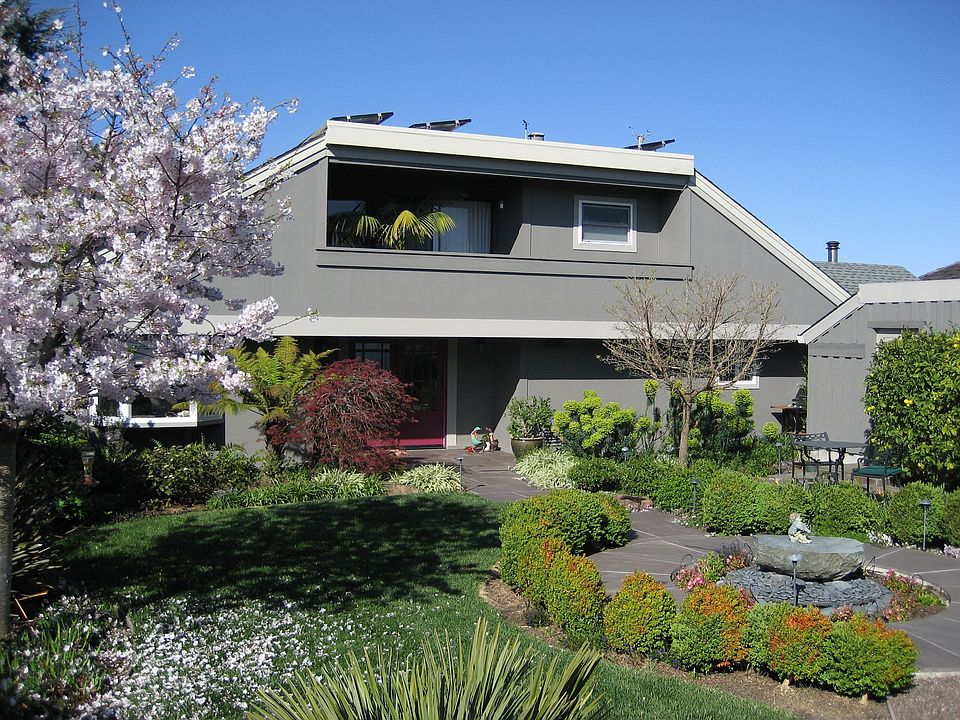 Front garden entry