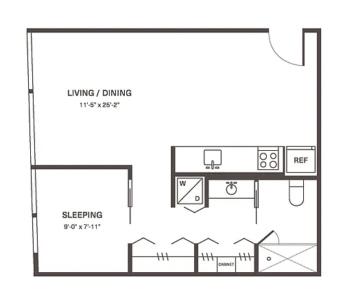 Floor plan M2A