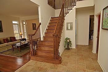 Front foyer stairs