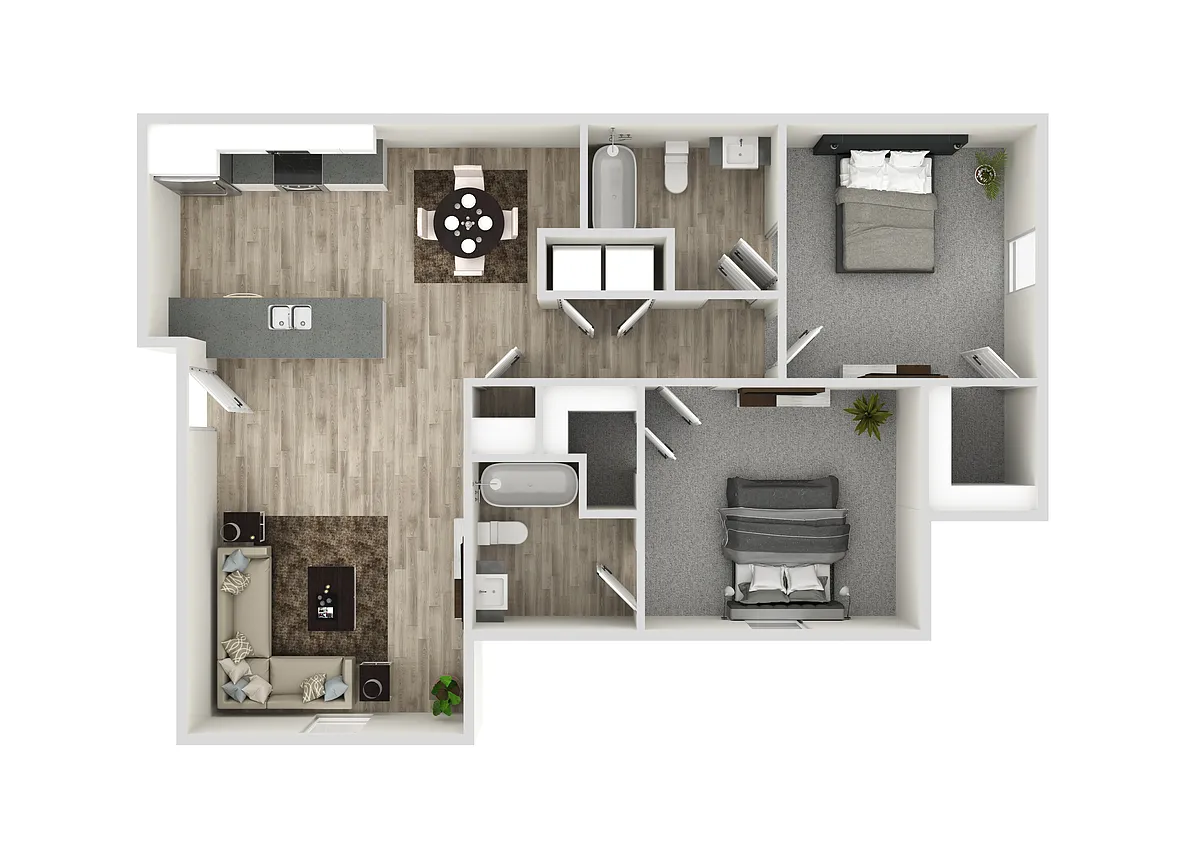 Floor plan B1