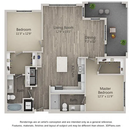 Floor plan Browning