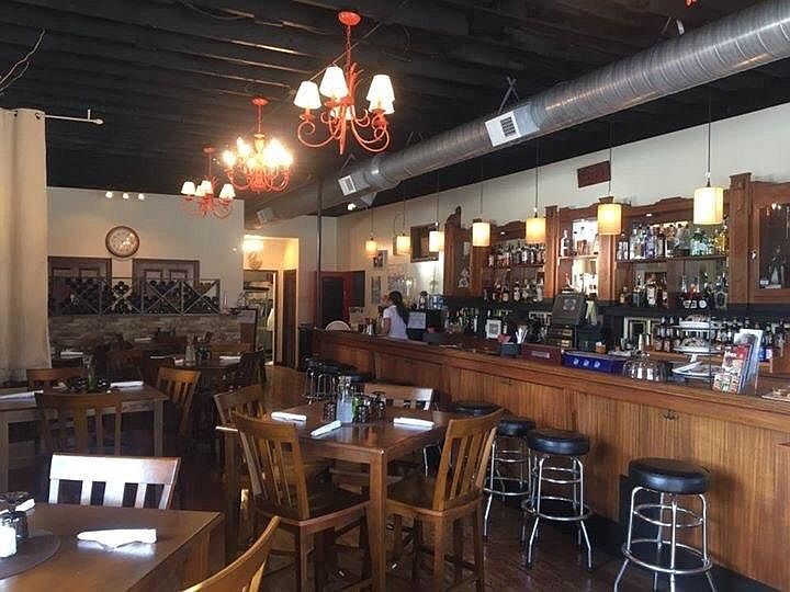 Dining room with 20ft. bar