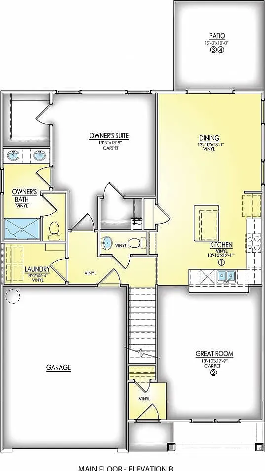 4 bed, 3.5 bath, 2038 sqft, $2,200 — Photo 2