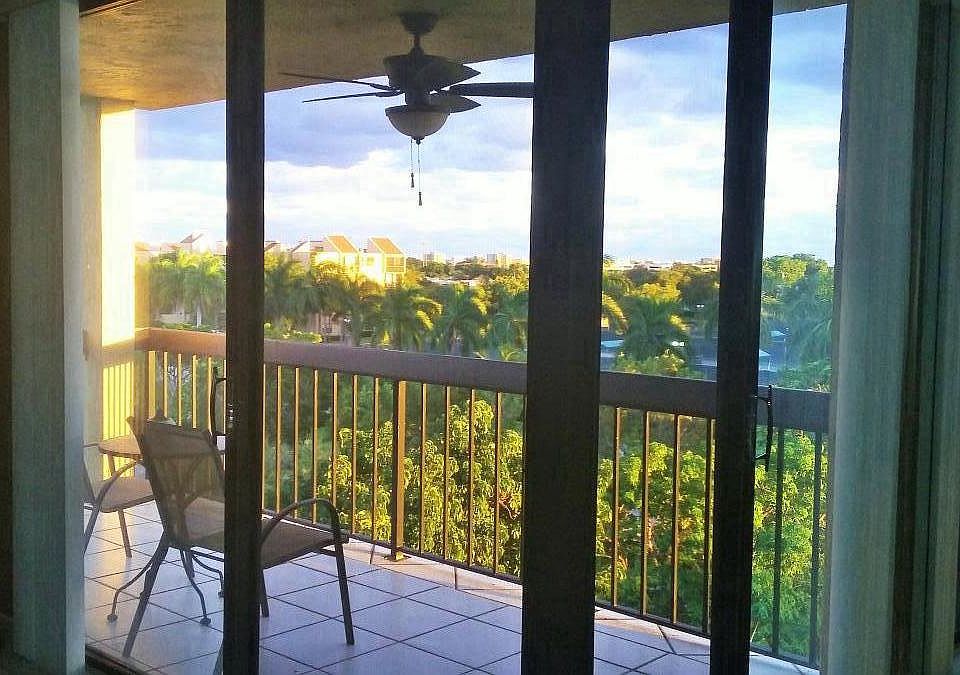 View from Living room deck