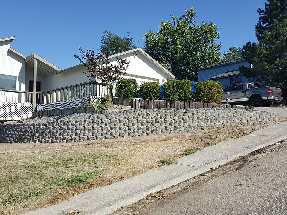 Updated Front Block Wall