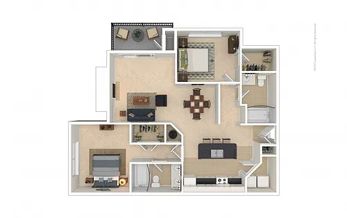 Floor plan Hawkins