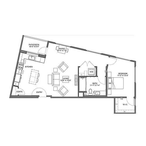Floor plan Plan A8