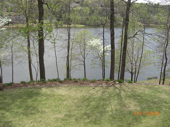 back yard lake view
