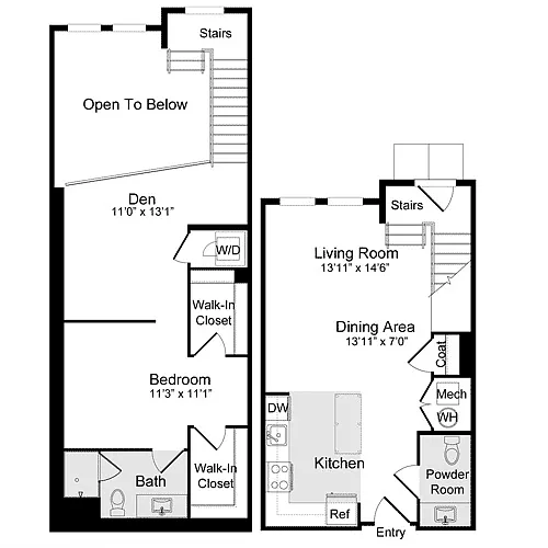 Floor plan A-16 Loft