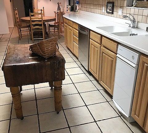 West side of kitchen